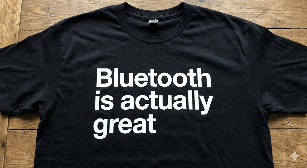 Bluetooth is actually great