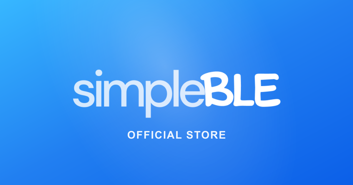 The SimpleBLE Store Is Open